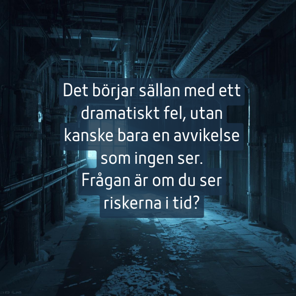 teknikrum avvikelse